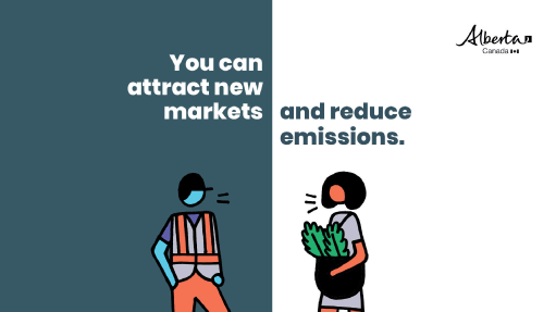 You can attract new markets and reduce emissions