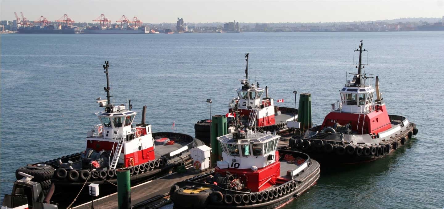 Tugboats protect the Burrard Inlet