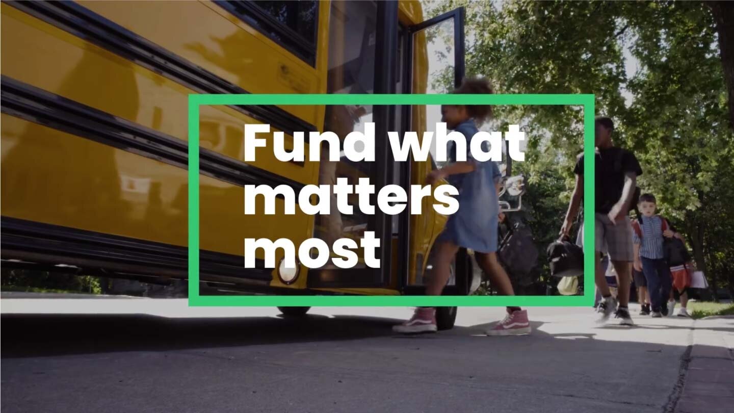 Fund what matters