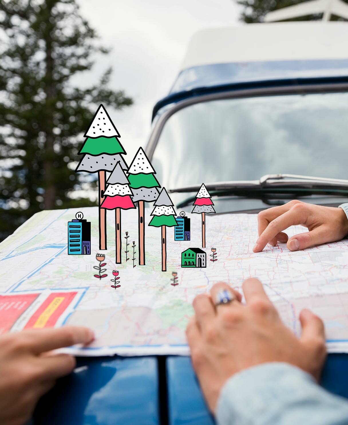 Keep Canada Working map-portrait