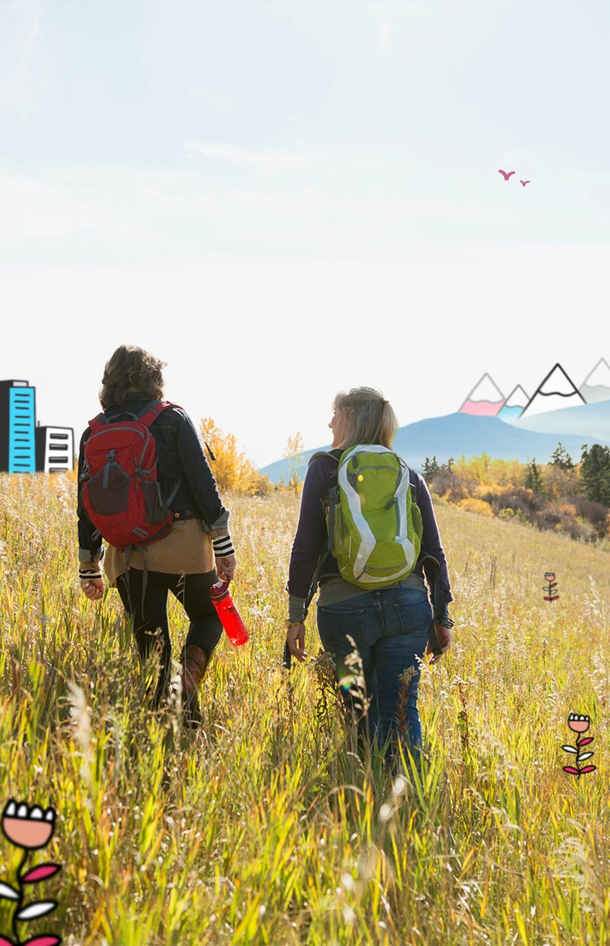 Hikers - portrait